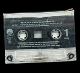 Metallica Cassette Tape Zipper Pouch