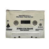 John Coltrane Cassette Tape Zipper Pouch