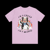 I'm a Creep, I'm a Weirdo Retro Rushton Rubber Face Skunk T-Shirt