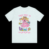 This Shit is Bananas Cute Retro Lady Lovely Locks T-Shirt
