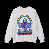 Fuck Off Like Totally Retro Skeletor Sweatshirt