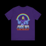 Fuck Off Like Totally Retro Skeletor T-Shirt