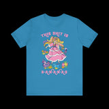 This Shit is Bananas Cute Retro Lady Lovely Locks T-Shirt