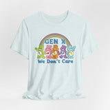 Retro 80s Gen X We Don't Care Bears T-Shirt