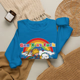 Gen X as Fuck Retro Rainbow Brite Sweatshirt