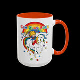 Gen X as Fuck Retro Rainbow Brite Mug