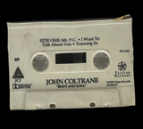 John Coltrane Cassette Tape Zipper Pouch