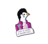 When Doves Cry Lapel Pin