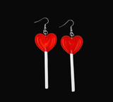 Heart Lollipop Earrings