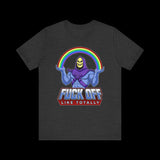 Fuck Off Like Totally Retro Skeletor T-Shirt