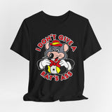 I Don't Give a Rat's Ass Retro Chuck E. Cheese T-Shirt