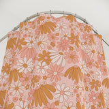 Groovy Girly Floral Shower Curtain