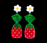 Strawberry Candy Earrings