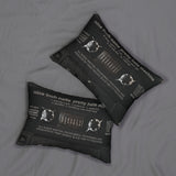 Cool Retro NIN Pretty Hate Machine Cassette Tape Throw Pillow