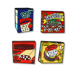 Classic Snacks Lapel Pins