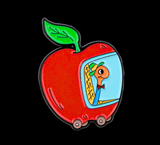 Lowly Worm Lapel Pin