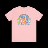 Retro 80s Gen X We Don't Care Bears T-Shirt