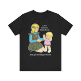 Let's Listen to Yacht Rock and Get Fucking Wasted Funny Retro T-Shirt