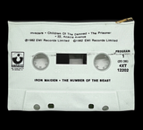 Iron Maiden Cassette Tape Zipper Pouch