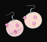 Holographic Disco Ball Earrings