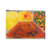 Retro TV Dinner Zipper Pouch