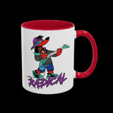 Radical Poochie Simpsons Mug