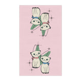 Holt Howard Kitty Cats Cotton Tea Towel