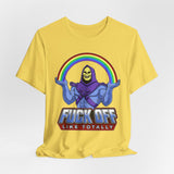 Fuck Off Like Totally Retro Skeletor T-Shirt