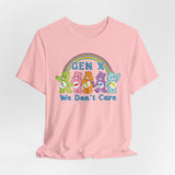 Retro 80s Gen X We Don't Care Bears T-Shirt