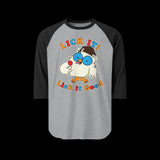 Lick It Good Mr. Owl Retro Raglan Baseball Shirt