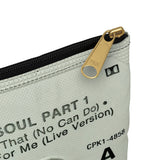 Hall and Oates Zipper Cassette Tape Pouch