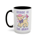 Insane in the Brain - Cute Retro Mug