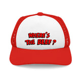 Where's the Beef? Retro Trucker Hat for Dogs