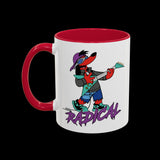 Radical Poochie Simpsons Mug
