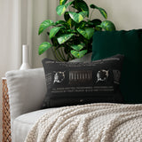 Cool Retro NIN Pretty Hate Machine Cassette Tape Throw Pillow