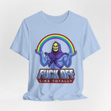 Fuck Off Like Totally Retro Skeletor T-Shirt