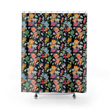 Kitschy Creatures Under the Sea Shower Curtain