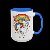 Gen X as Fuck Retro Rainbow Brite Mug