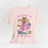 This Shit is Bananas Cute Retro Lady Lovely Locks T-Shirt