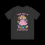 This Shit is Bananas Cute Retro Lady Lovely Locks T-Shirt