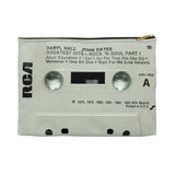 Hall and Oates Zipper Cassette Tape Pouch