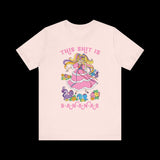 This Shit is Bananas Cute Retro Lady Lovely Locks T-Shirt