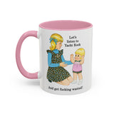 Let's Listen to Yacht Rock and Get Fucking Wasted Funny Retro Mug