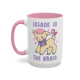 Insane in the Brain - Cute Retro Mug