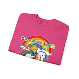 Gen X as Fuck Retro Rainbow Brite Sweatshirt