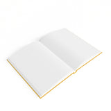 Cute Retro Flower Power Hardcover Notebook