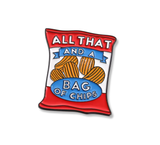 All That and a Bag of Chips Lapel Pin