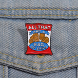 All That and a Bag of Chips Lapel Pin