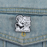 I Baked You Some Shut the Fucupcakes Lapel Pin