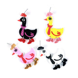 Dapper Ducks Earrings